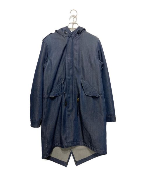 MIHARA YASUHIRO（ミハラヤスヒロ）MIHARA YASUHIRO (ミハラヤスヒロ) ライナー付コート インディゴ サイズ:SIZE46の古着・服飾アイテム