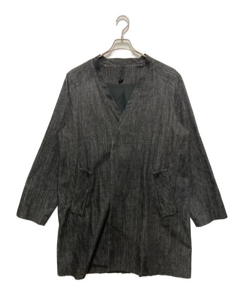 Edwina Horl（エドウィナ ホール）Edwina Horl (エドウィナ ホール) 作務衣コート ブラック サイズ:Mの古着・服飾アイテム
