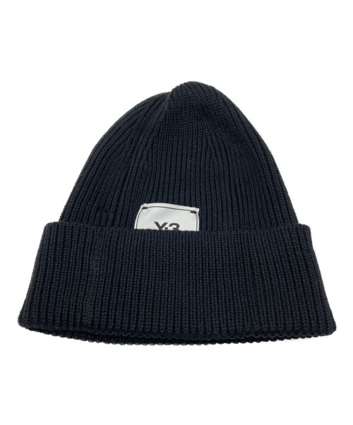 Y-3（ワイスリー）Y-3 (ワイスリー) ニット帽 ブラックの古着・服飾アイテム