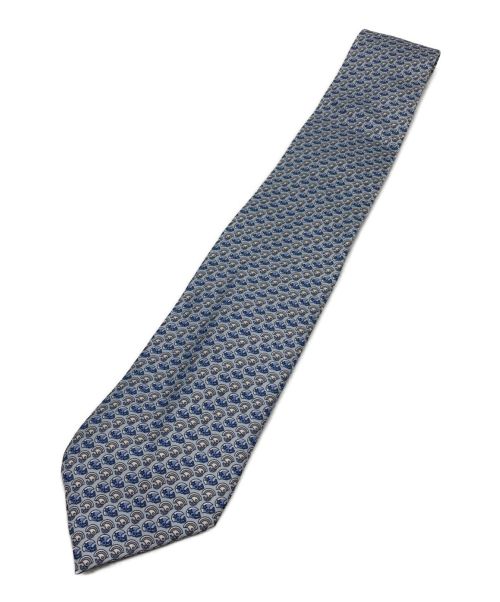 HERMES（エルメス）HERMES (エルメス) ネクタイ ブルー サイズ:無しの古着・服飾アイテム