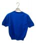 SLOANE (スローン) 半袖ニット　SL3S 091 ブルー サイズ:3：3980円