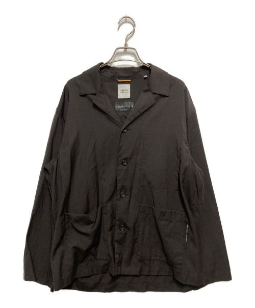 TAKEO KIKUCHI（タケオキクチ）TAKEO KIKUCHI (タケオキクチ) シャツジャケット ブラウン サイズ:SIZE2の古着・服飾アイテム