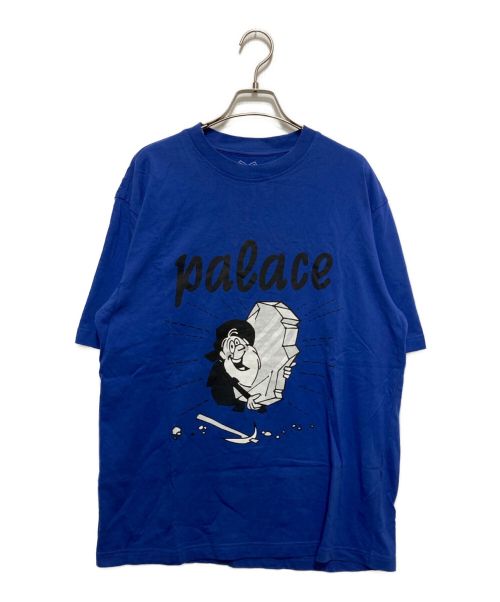 PALACE（パレス）PALACE (パレス) Tシャツ ネイビー サイズ:Lの古着・服飾アイテム