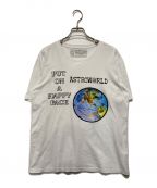 Astroworldアストロワールド）の古着「プリントTシャツ」｜ホワイト