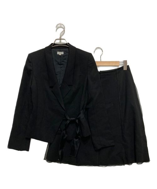 FOXEY BOUTIQUE（フォクシー ブティック）FOXEY BOUTIQUE (フォクシー ブティック) セットアップスーツ ブラック サイズ:SIZE 40の古着・服飾アイテム