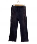 DAIRIKUダイリク）の古着「Water-repellent Cargo Sweater Pants」｜パープル