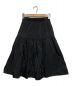 23区 (ニジュウサンク) メモリータフタ ティアード スカート ブラック サイズ:SIZE32：4800円