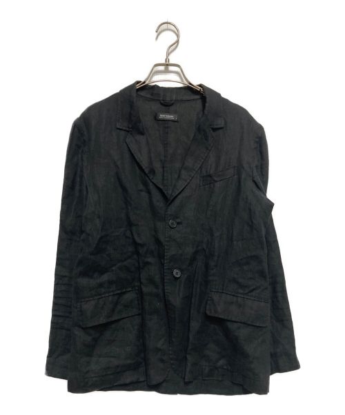RUDE GALLERY（ルードギャラリー）RUDE GALLERY (ルードギャラリー) リネン2Bジャケット ブラック サイズ:SIZE2の古着・服飾アイテム