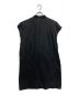 23区 (ニジュウサンク) 【洗える】ソフトプレーンテンセル シャツドレス ブラック サイズ:SIZE32 未使用品：4800円