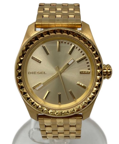 DIESEL（ディーゼル）DIESEL (ディーゼル) 腕時計 ゴールドの古着・服飾アイテム