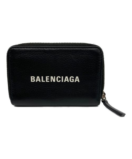 BALENCIAGA（バレンシアガ）BALENCIAGA (バレンシアガ) エブリデイカードコインポーチ　505049 ブラックの古着・服飾アイテム
