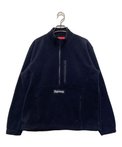 SUPREME（シュプリーム）Supreme (シュプリーム) Polartec Half Zip Pullover ネイビー サイズ:Sの古着・服飾アイテム
