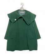 Christian Diorクリスチャン ディオール）の古着「アンゴラカシミヤ混コート」｜グリーン