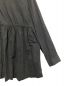 中古・古着 KAGURE (カグレ) オープンカラーギャザーシャツ GA35-23M020 ブラック サイズ:SIZE Free：4800円