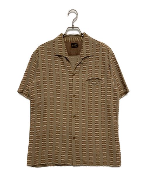 TENDERLOIN（テンダーロイン）TENDERLOIN (テンダーロイン) オープンカラーシャツ ベージュ サイズ:Sの古着・服飾アイテム