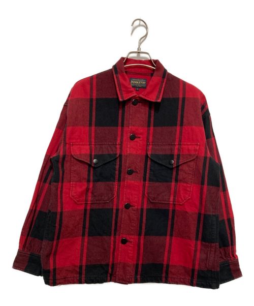 PENDLETON（ペンドルトン）PENDLETON (ペンドルトン) CPO Shirt Jacket　0175-9003 レッド サイズ:Sの古着・服飾アイテム