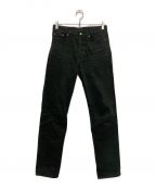 LEVI'Sリーバイス）の古着「501 90s後染めブラックデニムパンツ 501-0114 USA製」｜ブラック