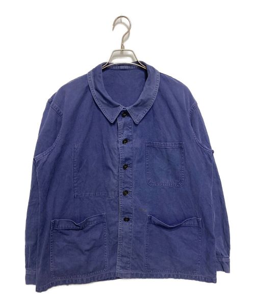 FRENCH WORK（フレンチワーク）FRENCH WORK (フレンチワーク) 70’Sワークジャケット ブルー サイズ:不明の古着・服飾アイテム