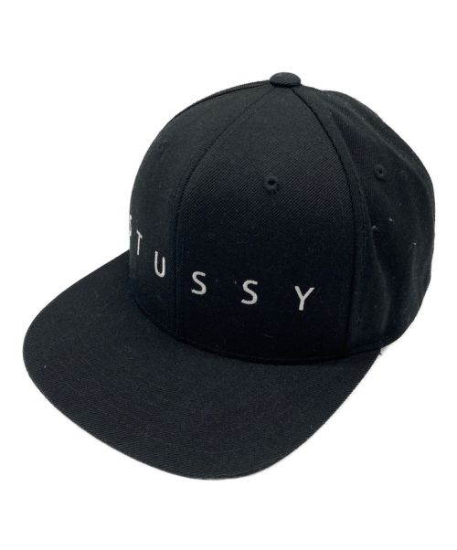 stussy（ステューシー）stussy (ステューシー) キャップ ブラックの古着・服飾アイテム