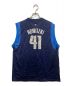 NBA (エヌビーエー) REEBOK (リーボック) メッシュタンクトップ ブルー サイズ:XL：5000円