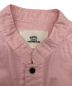 中古・古着 OUTIL (ウティ) バンドカラーシャツ ピンク サイズ:SIZE2：8000円