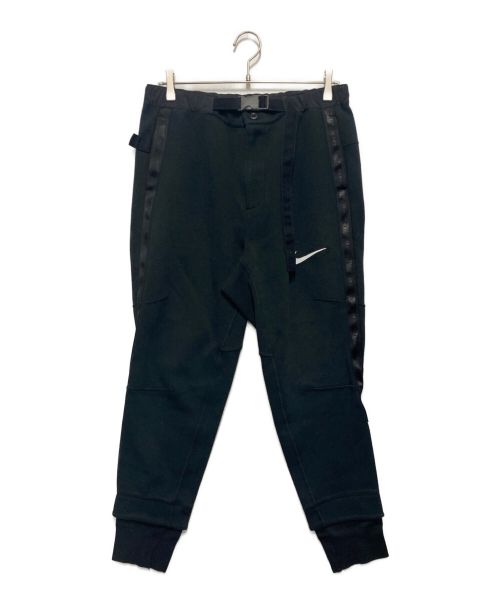 sacai（サカイ）sacai (サカイ) NIKE (ナイキ) パンツ　CZ4698-010 ブラック サイズ:Lの古着・服飾アイテム
