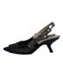 Christian Dior (クリスチャン ディオール) スリングバックパンプス ブラック サイズ:SIZE36：45000円