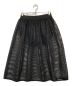 Christian Dior (クリスチャン ディオール) メッシュフレアスカート　117J36A8053 ブラック サイズ:SIZE2：70000円