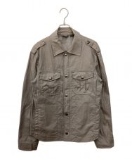 ARMANI EXCHANGE (アルマーニ エクスチェンジ) シャツジャケット グレー サイズ:Ｍ