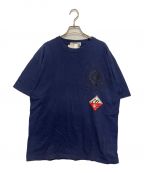 TOGA VIRILISトーガ ビリリース）の古着「Tシャツ　TV11-JK342」｜ネイビー