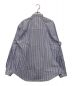 WTAPS (ダブルタップス) COOLMAX Stripe B.D Shirts ブルー サイズ:SIZE3：18000円