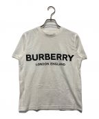 BURBERRYバーバリー）の古着「プリントロゴTシャツ」｜ホワイト