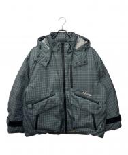 NANGA (ナンガ) Ameri (アメリ) POCKET CHECK DOWN COAT グリーン サイズ:Ｓ