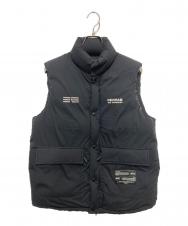 NANGA (ナンガ) Denham (デンハム) NGDH MOUNTAIN VEST　エヌジーディーエイチ マウンテン ベスト ブラック サイズ:L