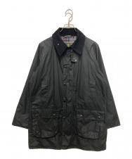 Barbour (バブアー) GAMEFAIR WAX JACKET　ゲームフェア ワックス ジャケット ブラック サイズ:36