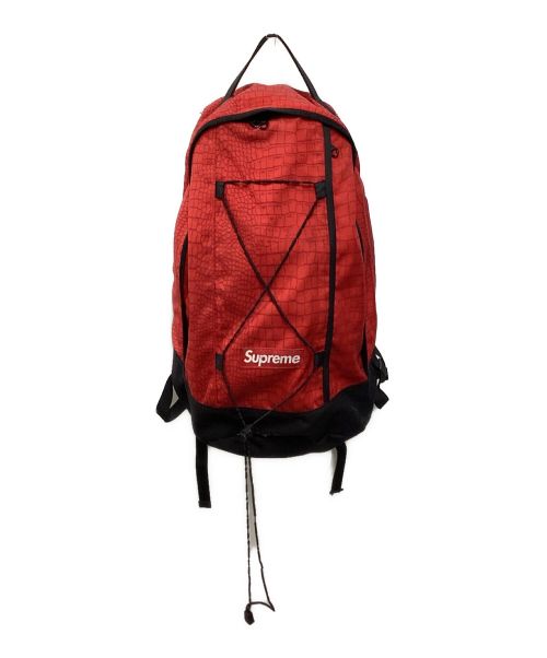 SUPREME（シュプリーム）SUPREME (シュプリーム) Croc Backpack レッドの古着・服飾アイテム