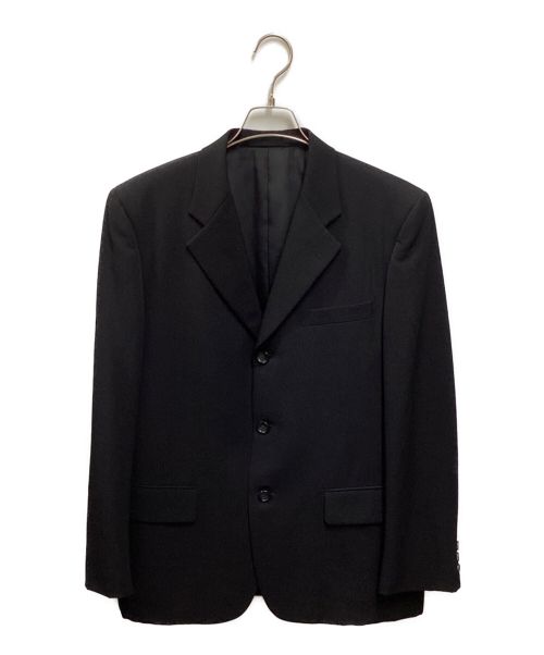 COMME des GARCONS HOMME（コムデギャルソン オム）COMME des GARCONS HOMME (コムデギャルソン オム) 3Bウールテーラードジャケット ブラック サイズ:Sの古着・服飾アイテム