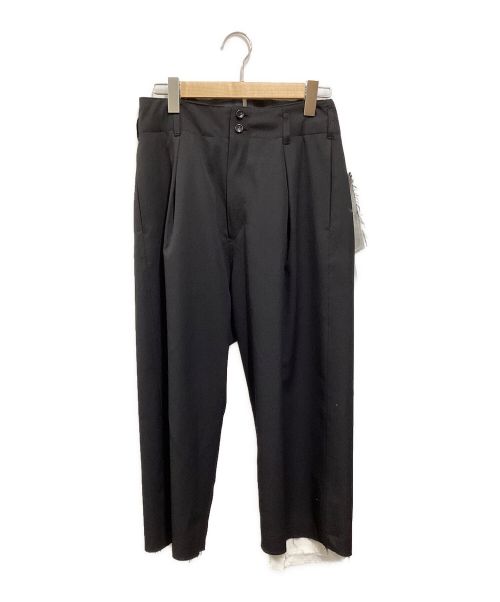 sulvam（サルバム）sulvam (サルバム) Classic Pants ブラック サイズ:S 未使用品の古着・服飾アイテム