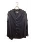 sulvam（サルバム）の古着「オープンカラー長袖シャツ」｜ブラック