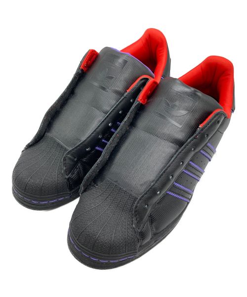 adidas（アディダス）adidas (アディダス) SST LACELESS BLOODY ANGLE ブラック サイズ:US11 1/2の古着・服飾アイテム