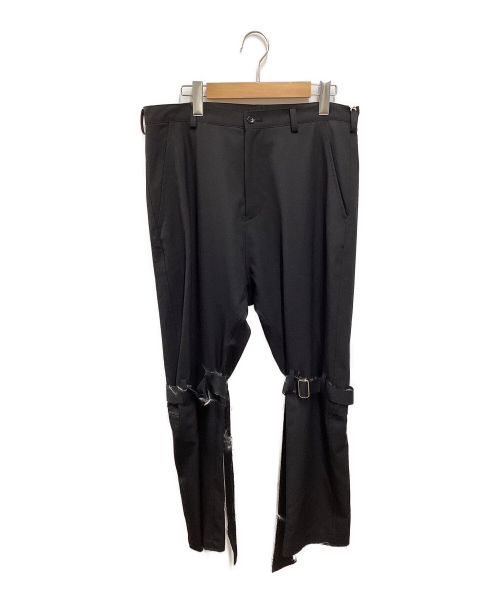 sulvam（サルバム）sulvam (サルバム) Classic bandage pants ブラック サイズ:Lの古着・服飾アイテム