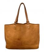 SLOWスロウ）の古着「bono -tote bag width type-」｜ブラウン