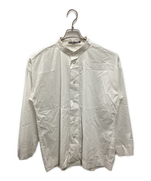 ISSEY MIYAKE（イッセイミヤケ）ISSEY MIYAKE (イッセイミヤケ) スタンドカラーシャツ ホワイト サイズ:2の古着・服飾アイテム