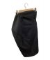 ISSEY MIYAKE (イッセイミヤケ) トルソースリットスカート ブラック サイズ:2：14000円