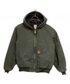 CarHarttカーハート）の古着「Washed Duck Insulated Active Jacket」｜オリーブ