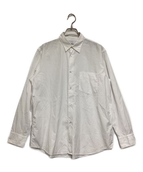 Graphpaper（グラフペーパー）Graphpaper (グラフペーパー) Broad Regular Collar Shirt ホワイト サイズ:1の古着・服飾アイテム
