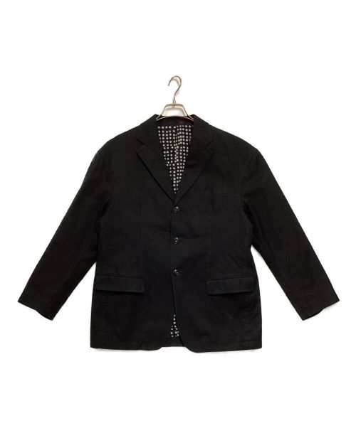 TENDERLOIN（テンダーロイン）TENDERLOIN (テンダーロイン) The Stylist Japan (ザスタイリストジャパン) コットン3Bジャケット ブラック サイズ:Mの古着・服飾アイテム