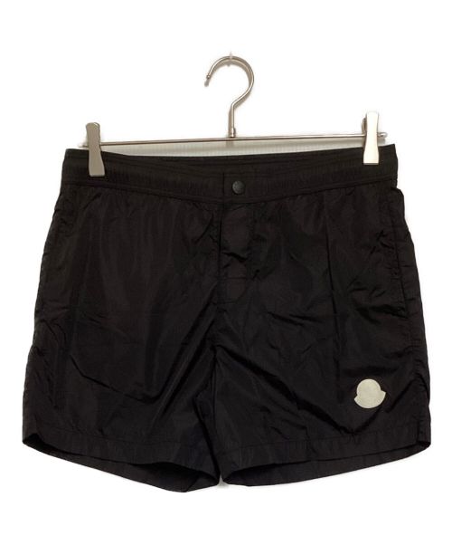 MONCLER（モンクレール）MONCLER (モンクレール) ロゴスイムショートパンツ ブラック サイズ:Sの古着・服飾アイテム
