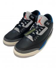 NIKE (ナイキ) Jordan 3 Retro OG Rare Air ブラック×ブルー サイズ:US10.5