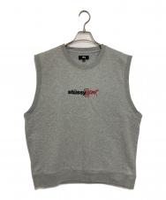 stussy (ステューシー) SPORT FLEECE VEST グレー サイズ:L